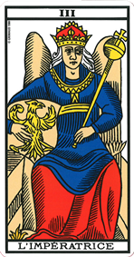 Impératrice du tarot de marseille