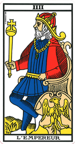 Empereur du tarot de marseille