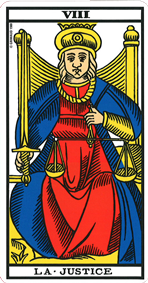 La justice du tarot de marseille