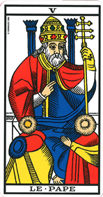 le pape tarot de marseille
